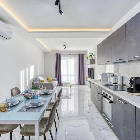Ra5 - New, Bright & Spacious - Sliema-gzira Area! Apartamento